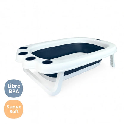 BAÑERA PLEGABLE HUELLA ROSADA