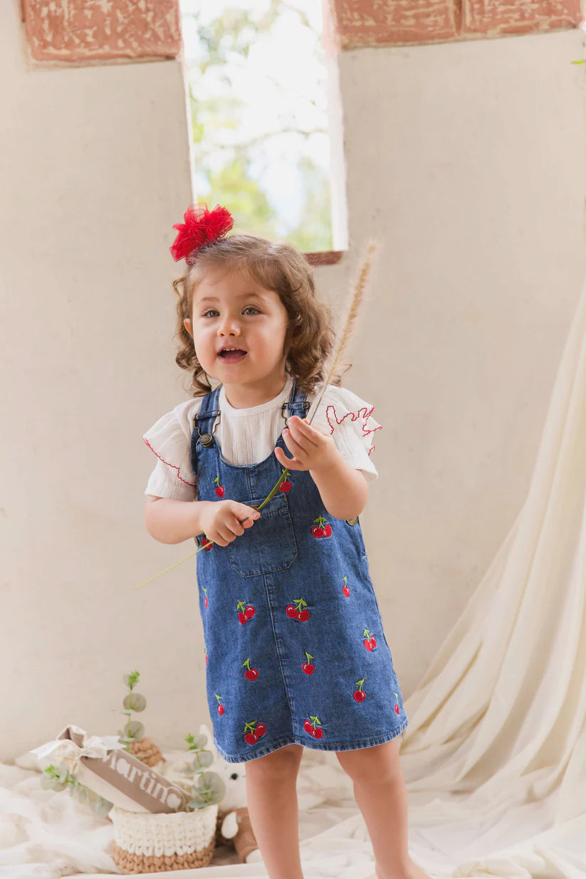 OVEROL DENIM CEREZAS MARTIN@S