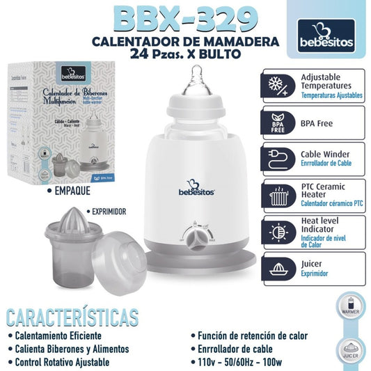 CALENTADOR MULTIFUNCIONAL DE TETEROS BEBESITOS