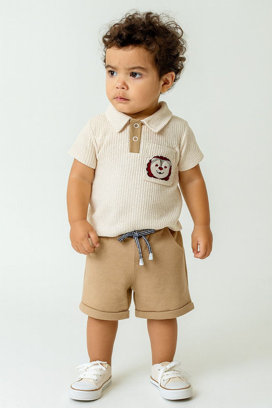 CONJUNTO INFANTIL POLO LEONCITO