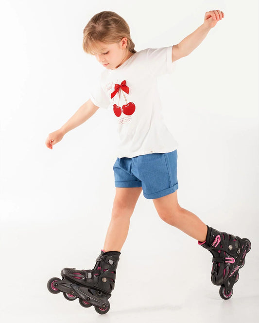 CONJUNTO DE SHORT CEREZA
