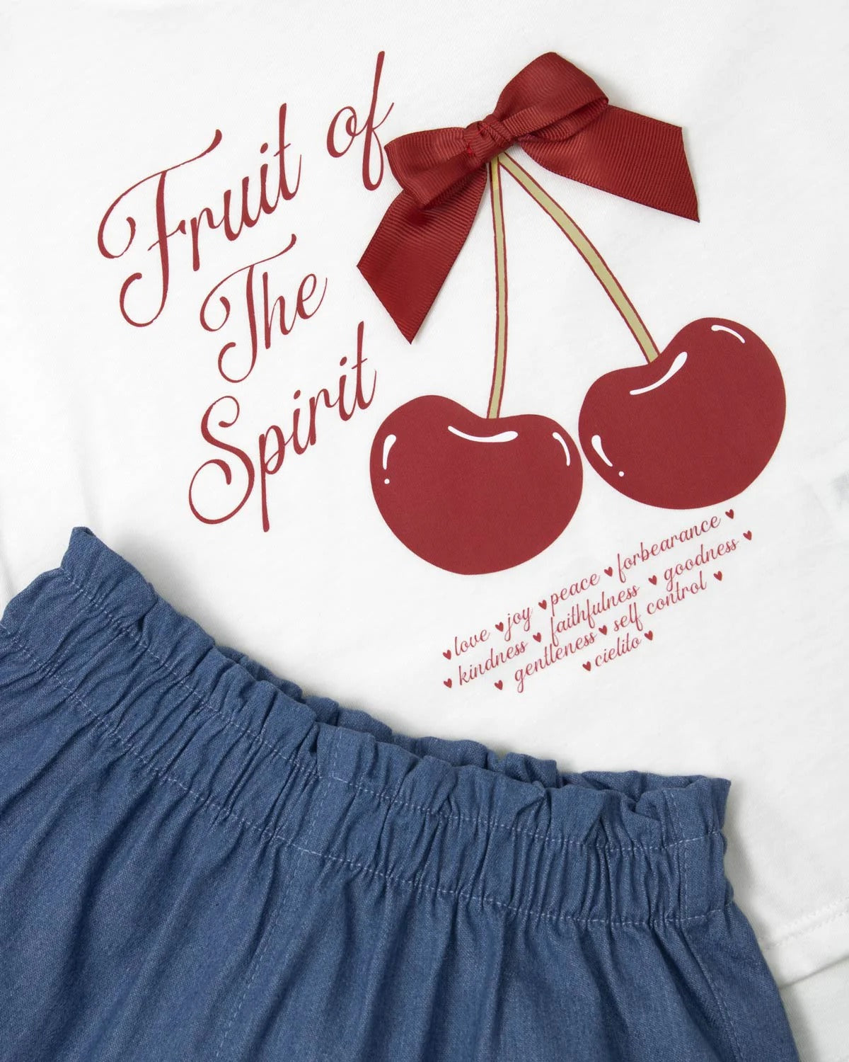 CONJUNTO DE SHORT CEREZA