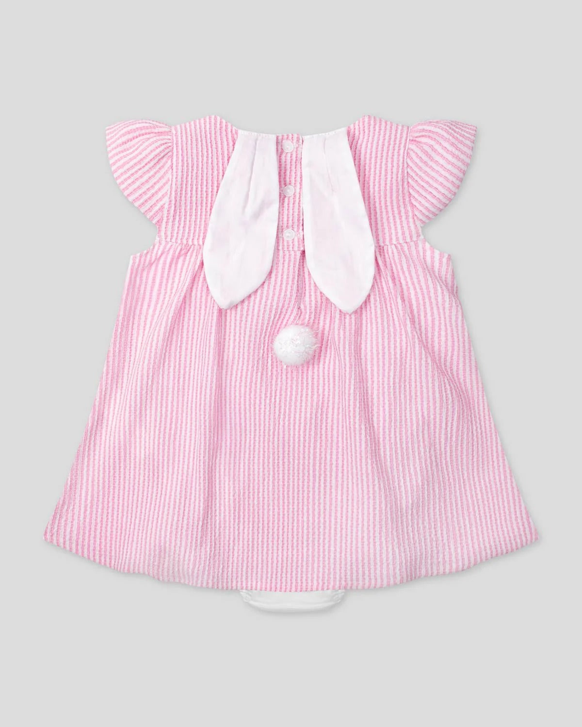 VESTIDO A RAYAS CONEJITO