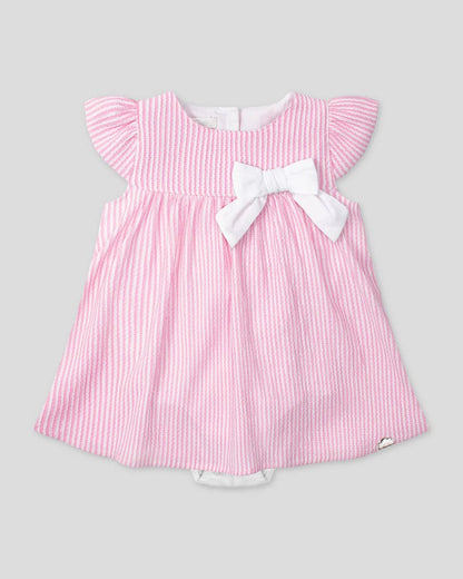 VESTIDO A RAYAS CONEJITO