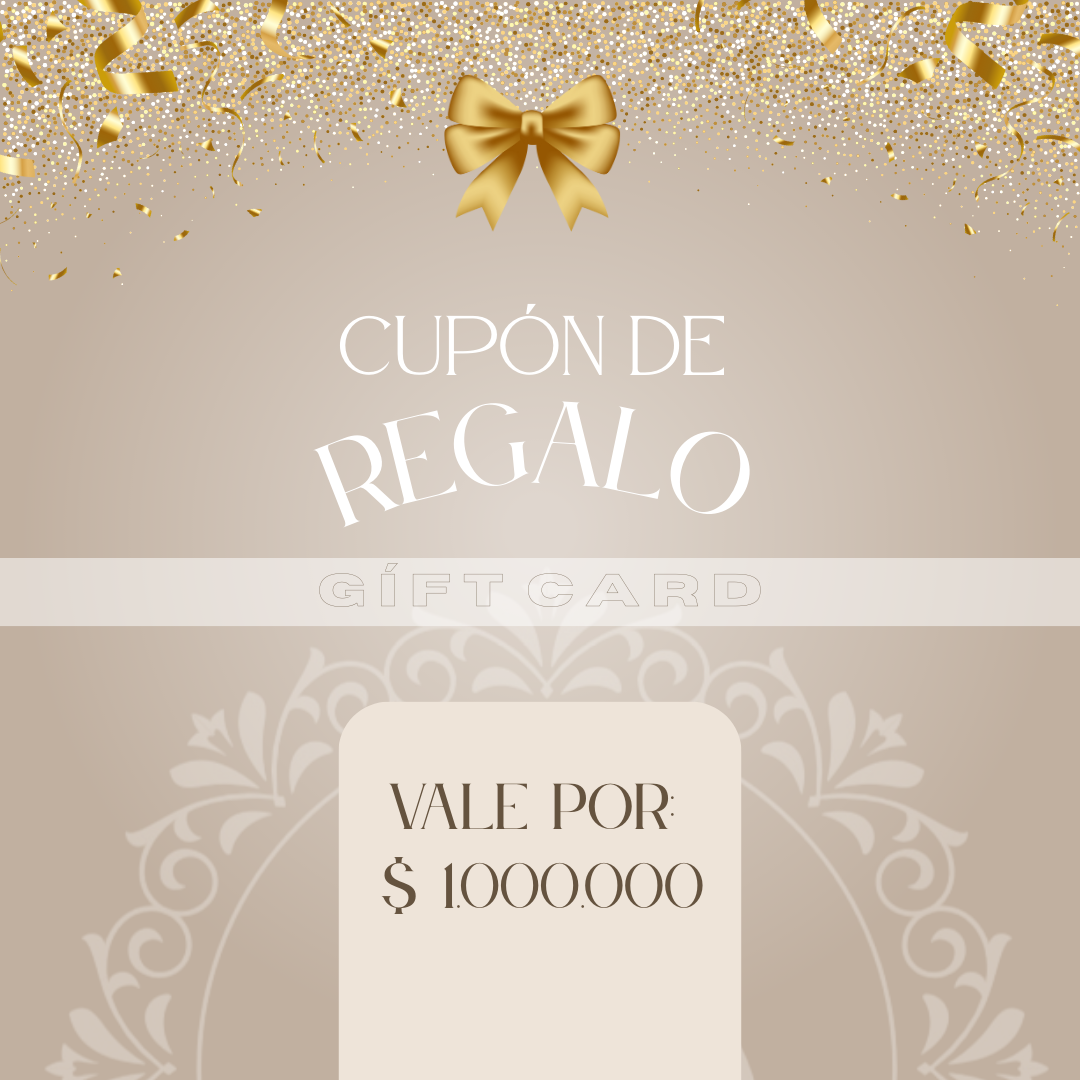 CUPÓN DE REGALO POR $1.000.000