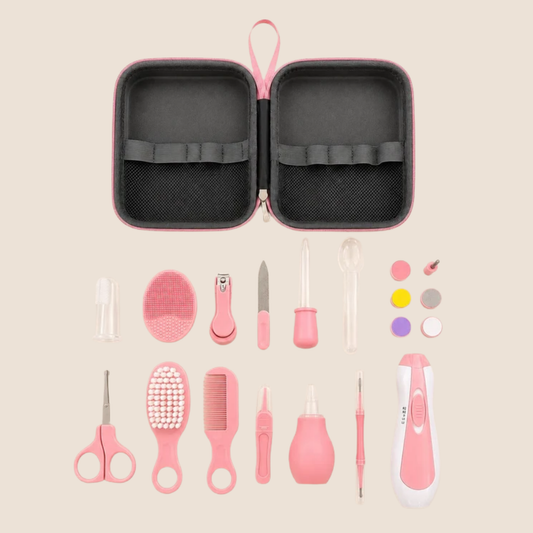 Kit de Cuidado e Higiene para Bebé 20 en 1 - Rosado