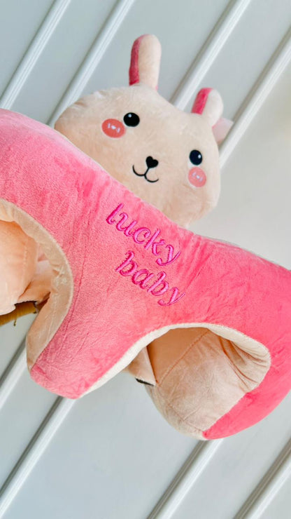 SILLA DE APOYO- DISEÑOS CONEJA ROSA