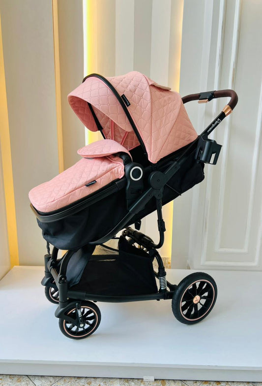 COCHE MOISÉS REFERENCIA FOX ROSADO