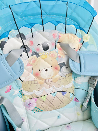 SILLA COMEDOR REF. CANDY COLOR AZUL -BEBISSO