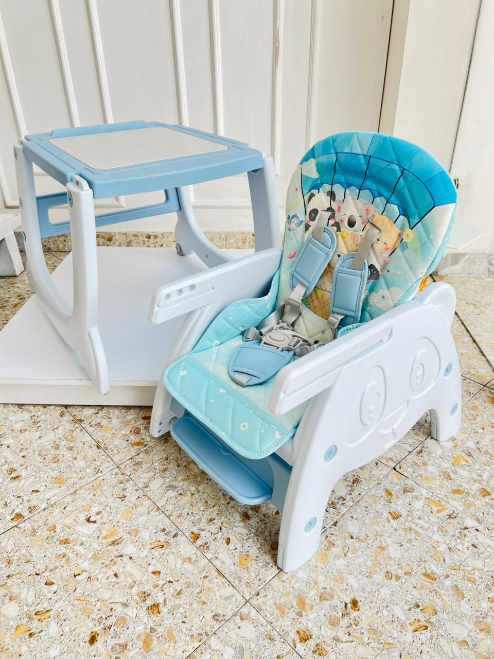 SILLA COMEDOR REF. CANDY COLOR AZUL -BEBISSO