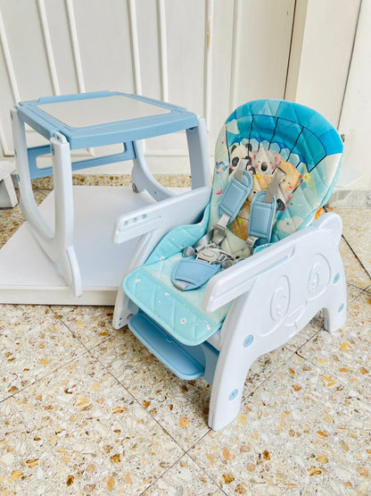 SILLA COMEDOR REF. CANDY COLOR AZUL -BEBISSO