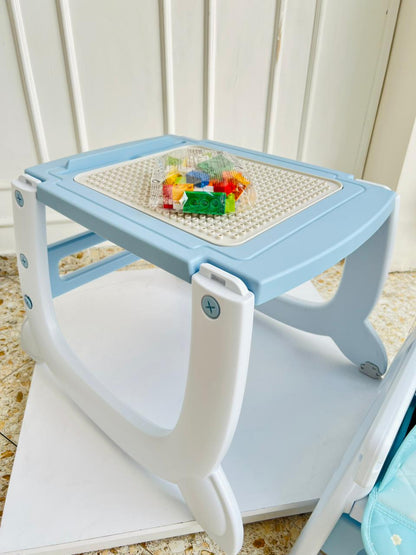 SILLA COMEDOR REF. CANDY COLOR AZUL -BEBISSO