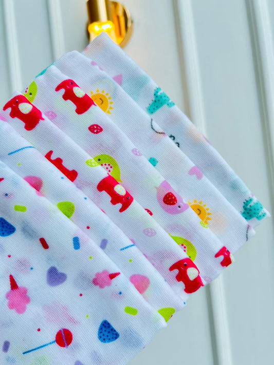 SET PAÑALES DE TELA - 100% ALGODON (Copia)