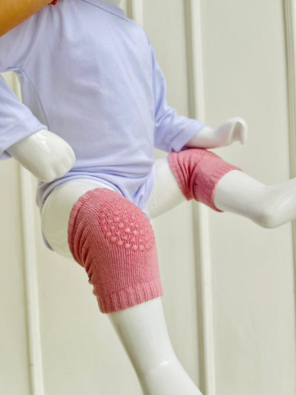 RODILLERAS PROTECTORAS CON AGARRE ANTIDESLIZANTE - COLOR ROSADO - TALLA S