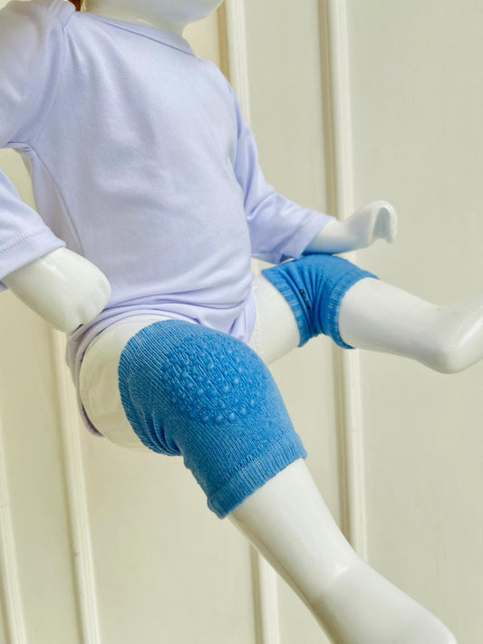 RODILLERAS PROTECTORAS CON AGARRE ANTIDESLIZANTE - COLOR AZUL - TALLA S