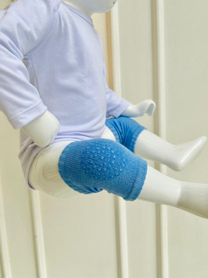 RODILLERAS PROTECTORAS CON AGARRE ANTIDESLIZANTE - COLOR AZUL - TALLA S