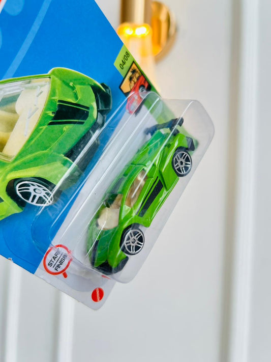 CARRO DE JUGUETE TIPO COLECCION ESTILO HOT WHEEL - ALLOY CAR - COLOR VERDE