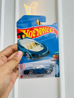 CARRO DE JUGUETE TIPO COLECCION ESTILO HOT WHEEL - ALLOY CAR - COLOR AZUL