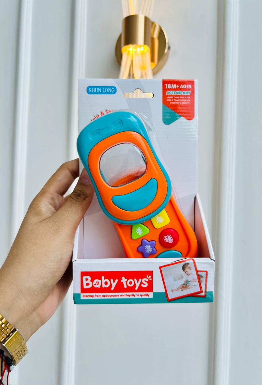 TELEFONO DE JUGUETE INTERACTIVO - BABY TOY EDUCATIVO