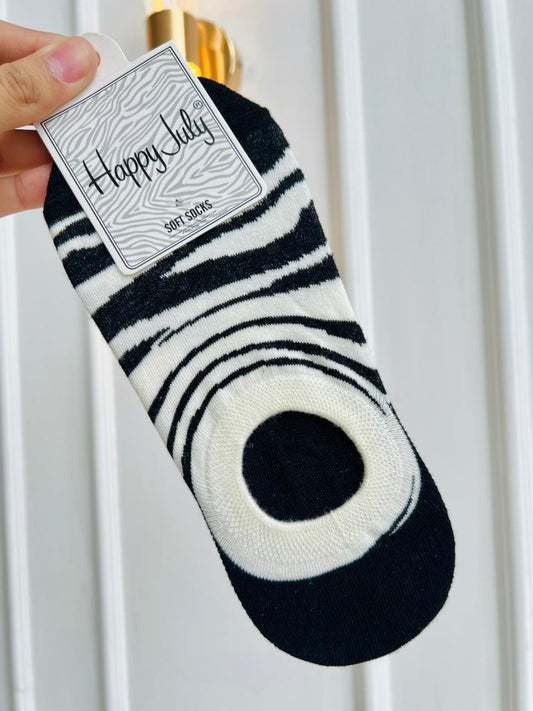 MEDIAS CORTAS PARA MUJER - DISEÑO ANIMAL PRINT
