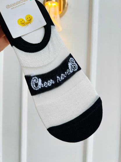 MEDIAS CORTAS PARA MUJER - DISEÑO CHEER MORE