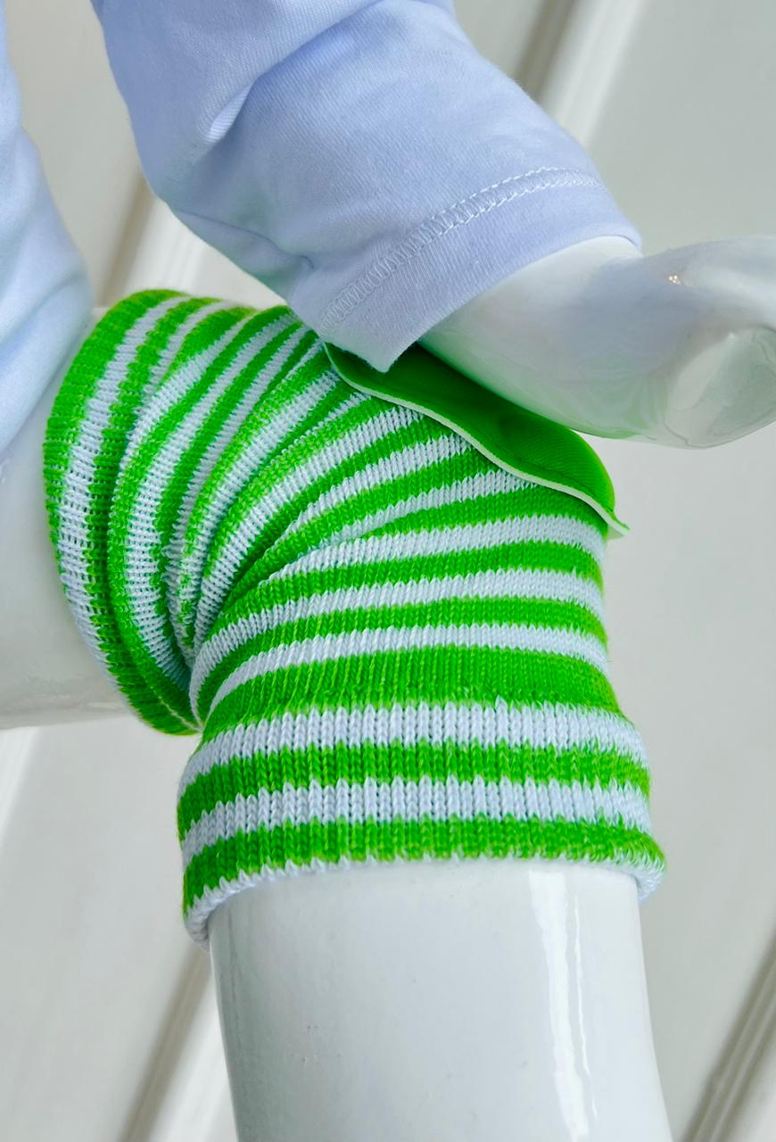 RODILLERA DE RAYAS VERDE