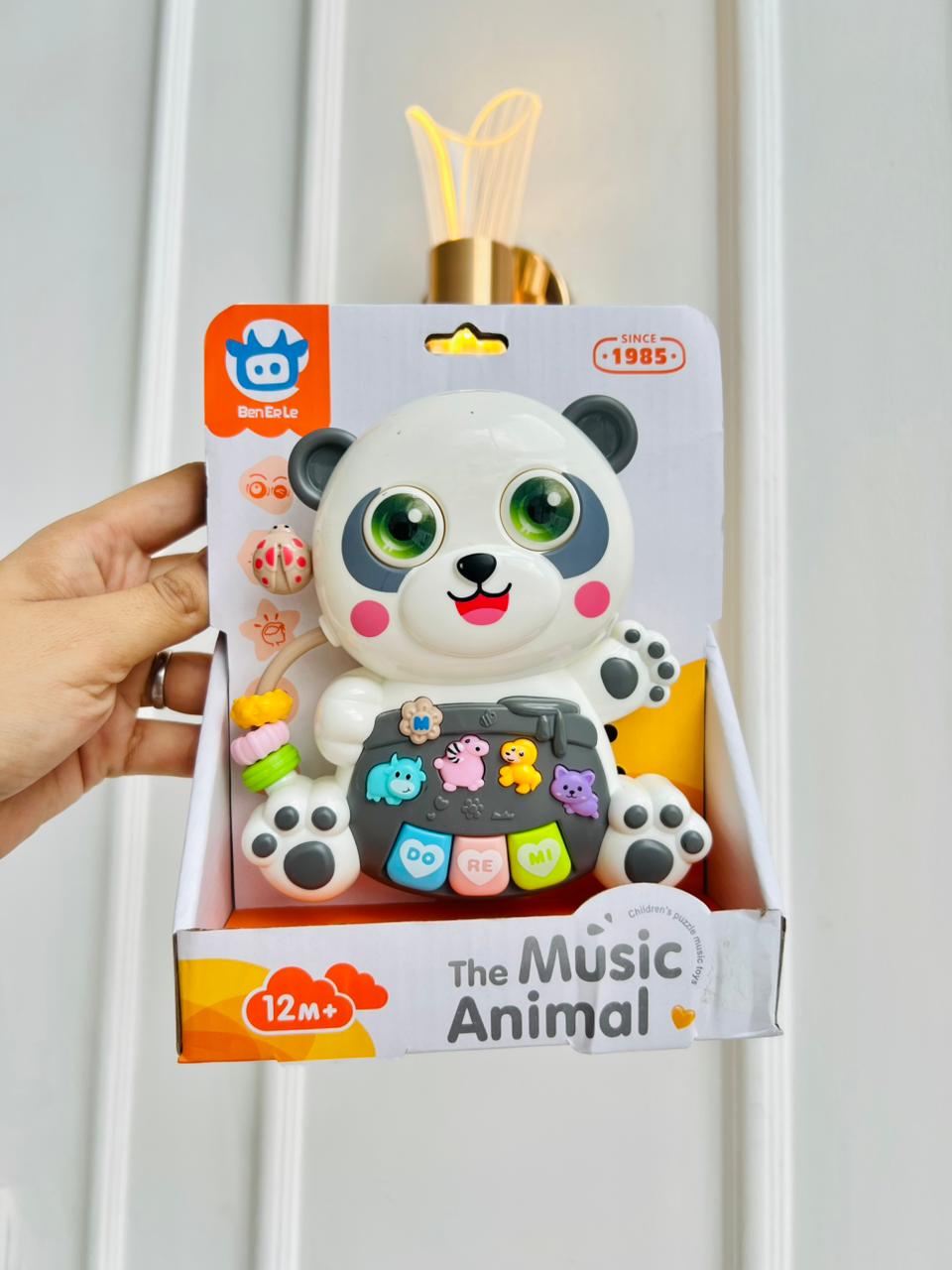 JUGUETE MUSICAL INTERACTIVO THE MUSIC ANIMAL - PANDA MUSICAL EDUCATIVO