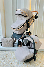 COCHE MOISÉS EN COMBO MARTINAS - COLOR BEIGE
