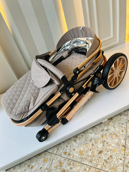 COCHE MOISÉS EN COMBO MARTINAS - COLOR BEIGE