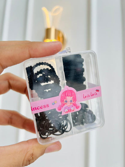 SET DE ACCESORIOS PARA EL CABELLO INFANTIL - KIT DE GANCHOS Y BANDITAS