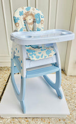 SILLA COMEDOR 4 EN 1 - MUSICAL - TOWER - COLOR AZUL
