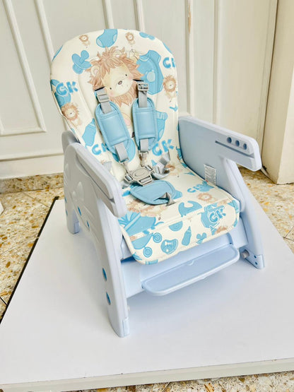 SILLA COMEDOR 4 EN 1 - MUSICAL - TOWER - COLOR AZUL