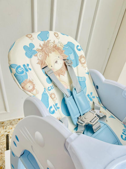 SILLA COMEDOR 4 EN 1 - MUSICAL - TOWER - COLOR AZUL