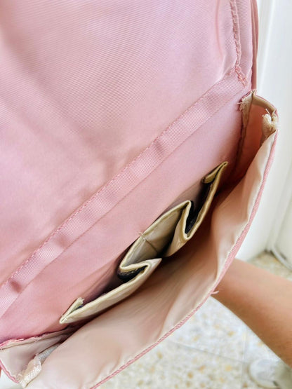 PAÑALERA TIPO MOCHILA PREMIUM - DISEÑO MODERNO - COLOR ROSA