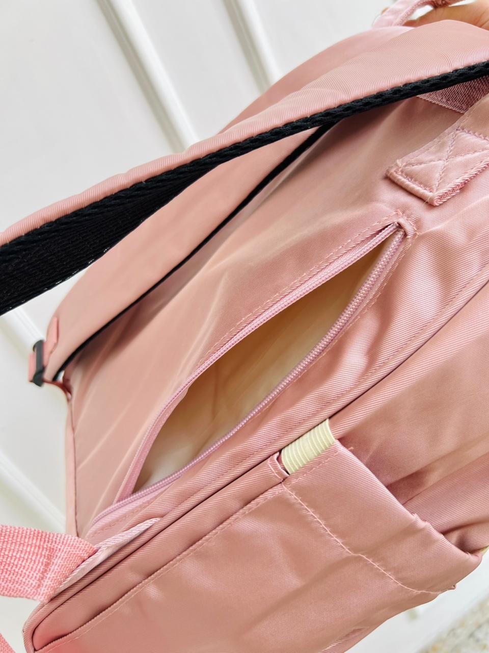 PAÑALERA TIPO MOCHILA PREMIUM - DISEÑO MODERNO - COLOR ROSA