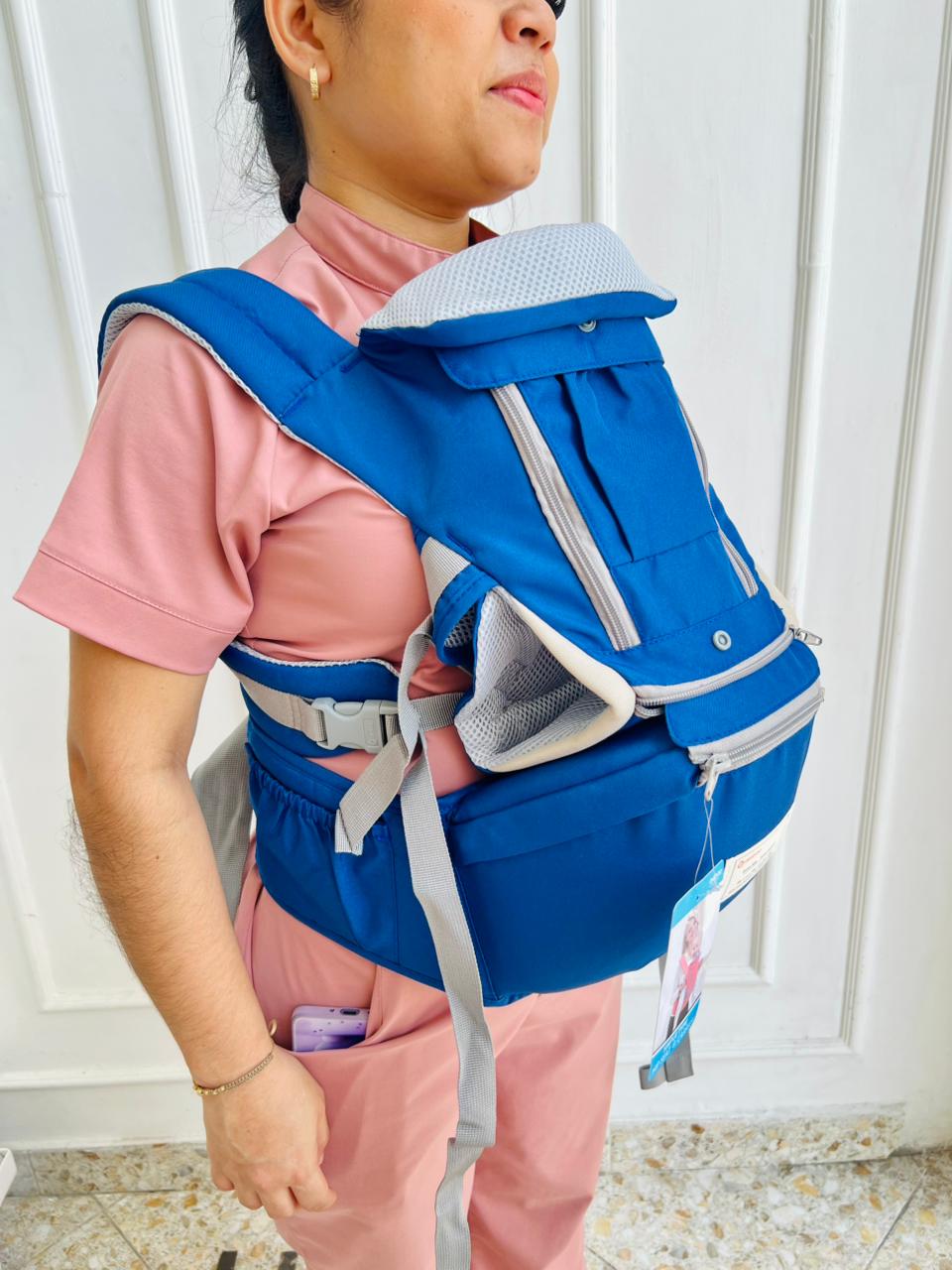 CANGURO ERGONOMICO MULTIFUNCIONAL PARA BEBÉ