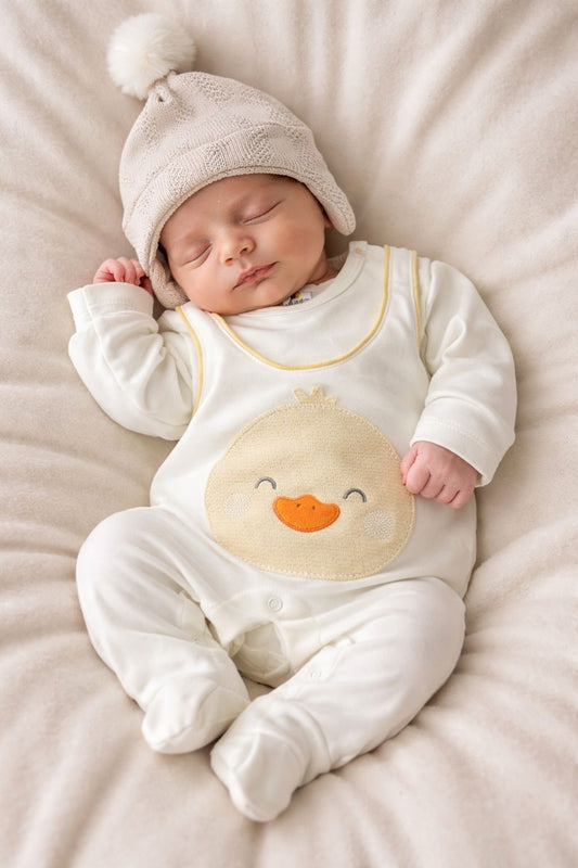 SET PRIMER DIA PARA RECIEN NACIDO - 8 PIEZAS EN ALGODON SUAVE
