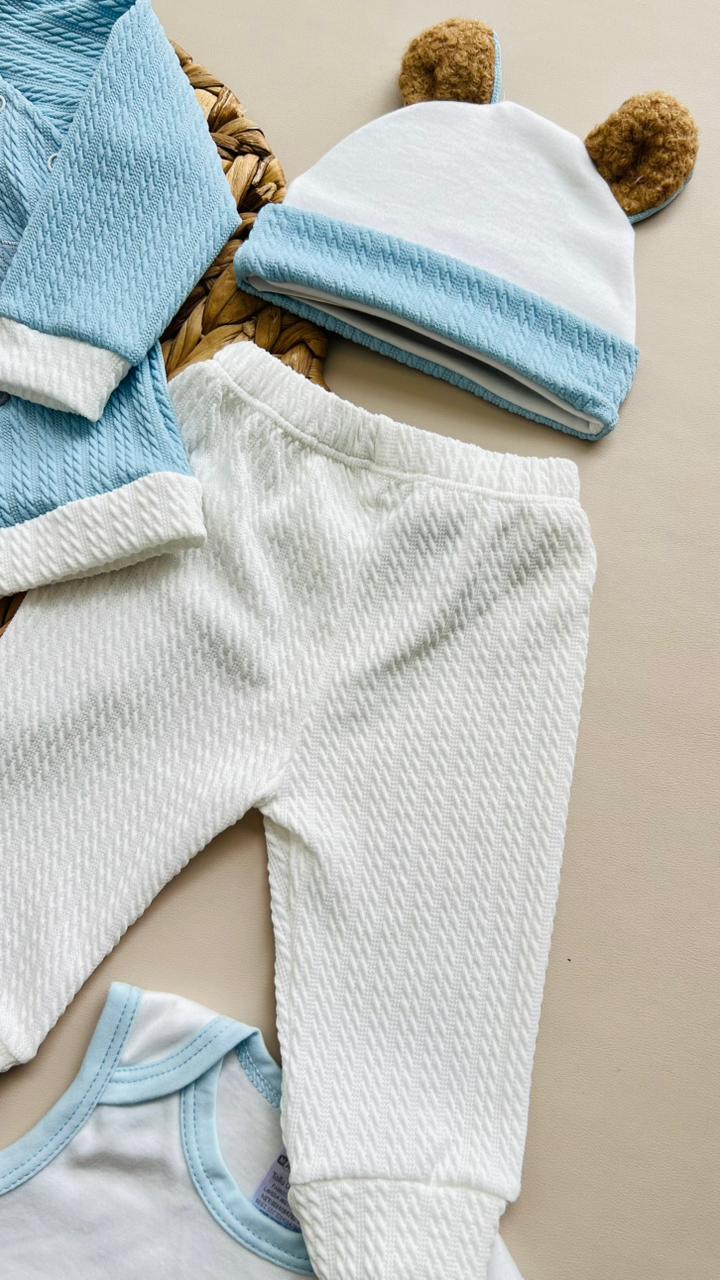 SET COMPLETO PREMIUM PARA RECIÉN NACIDO – CONFORT, TERNURA Y ESTILO DESDE EL PRIMER DÍA
