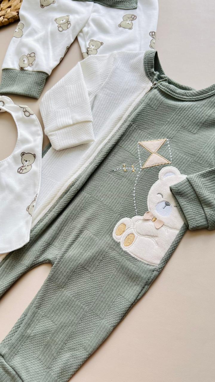 SET COMPLETO PREMIUM PARA RECIÉN NACIDO – TERNURA, CONFORT Y ESTILO EN CADA DETALLE