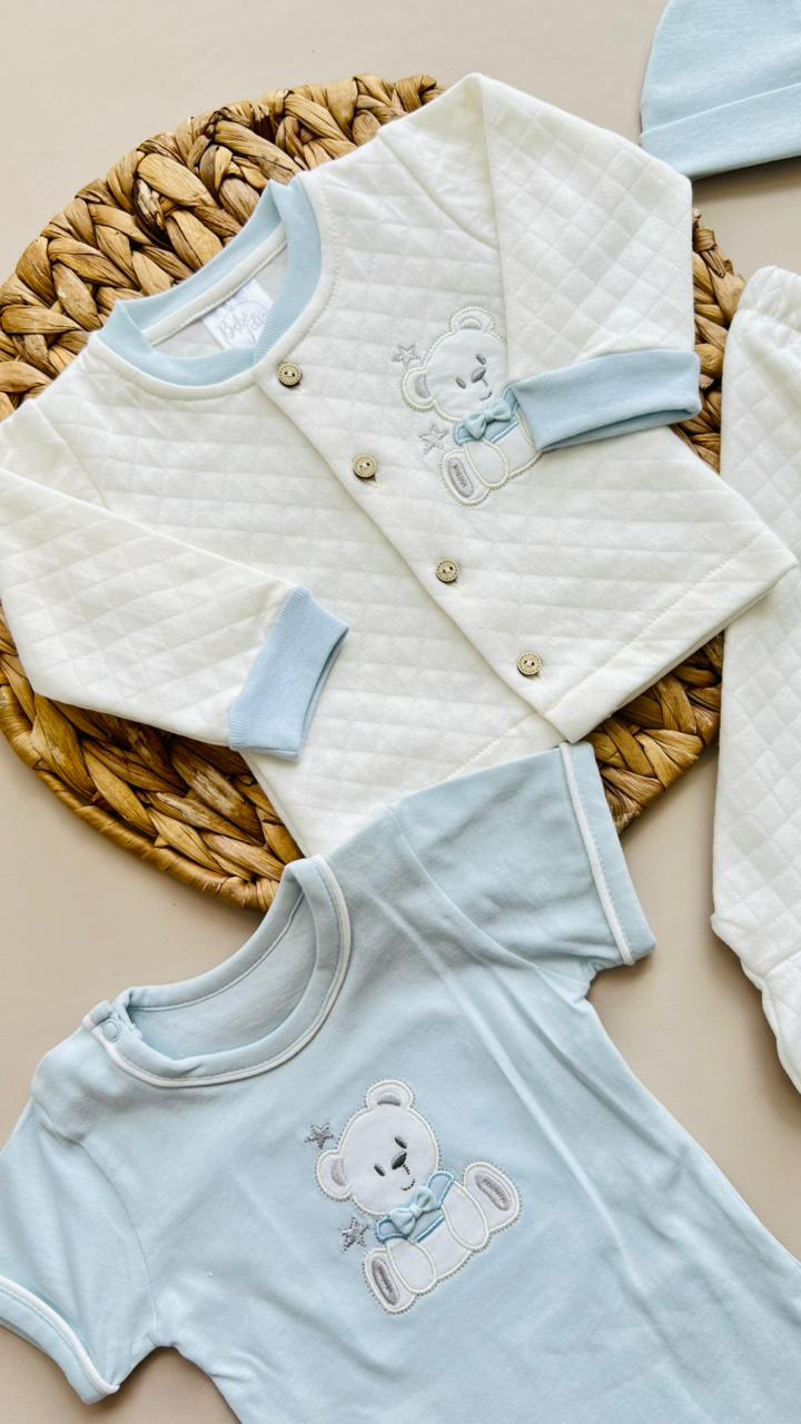 SET COMPLETO PREMIUM PARA RECIÉN NACIDO – TERNURA, CONFORT Y ESTILO EN CADA DETALLE