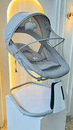 SILLA MECEDORA ELECTRICA AURA GRIS