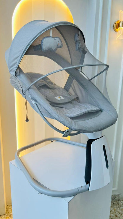 SILLA MECEDORA ELECTRICA AURA GRIS