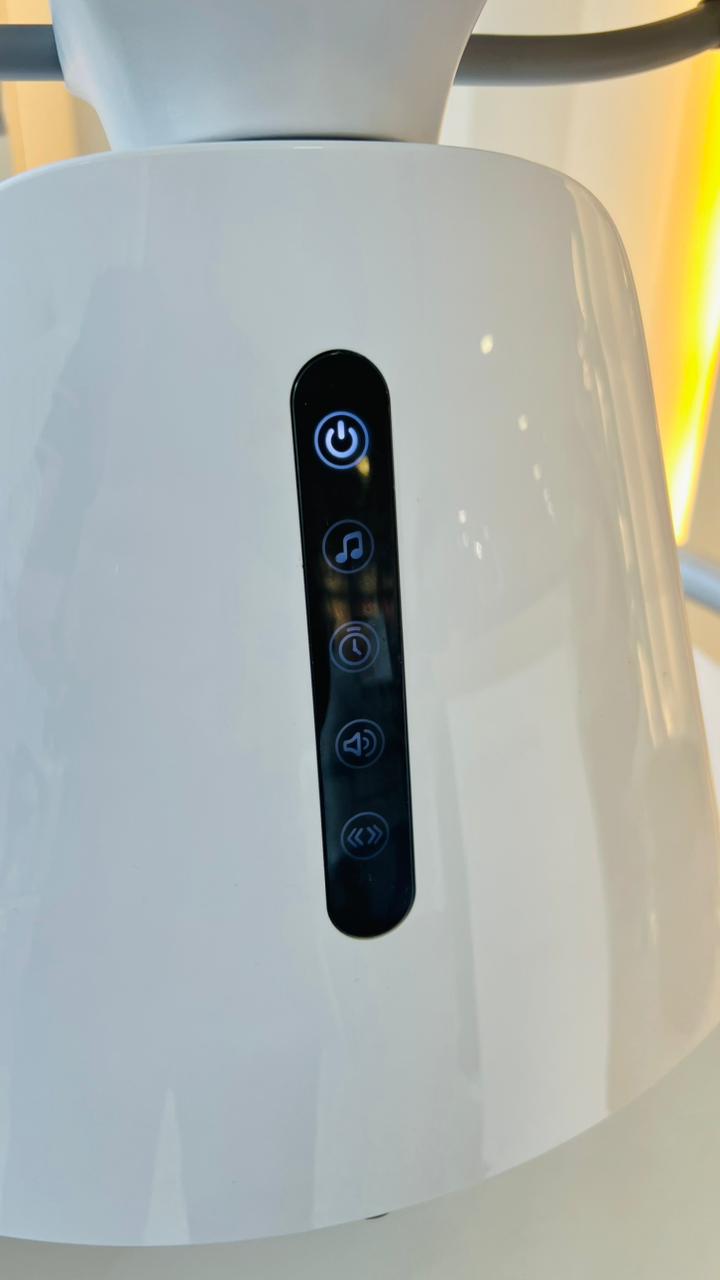 SILLA MECEDORA ELECTRICA AURA GRIS