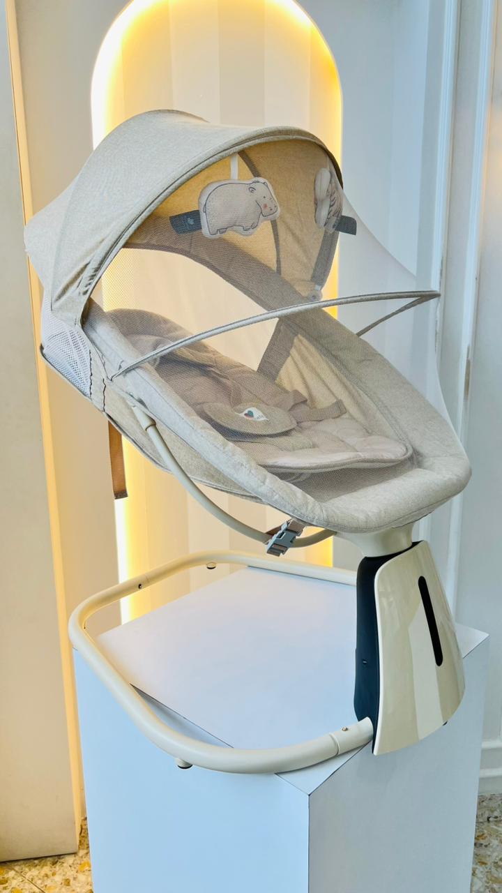 SILLA MECEDORA ELECTRICA AURA BEIGE