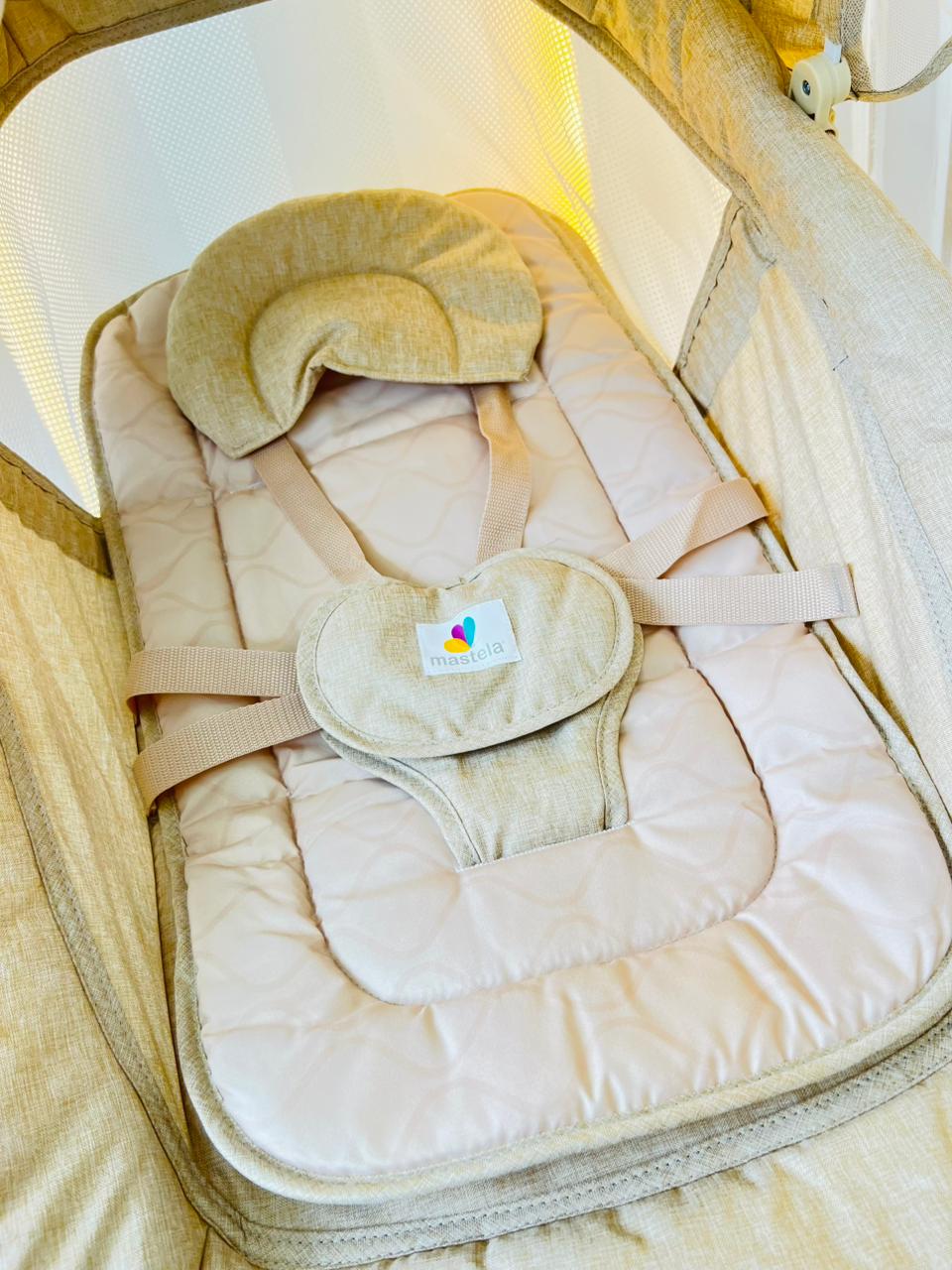 SILLA MECEDORA ELECTRICA AURA BEIGE