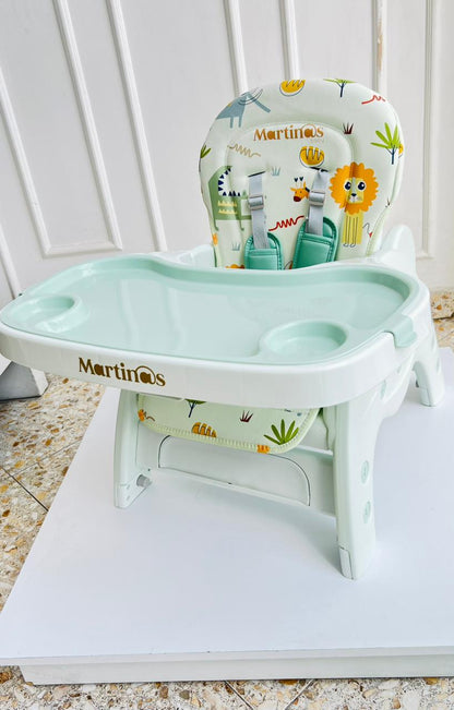 SILLA COMEDOR - MARTINAS - 4 EN 1 - COLOR CELESTE