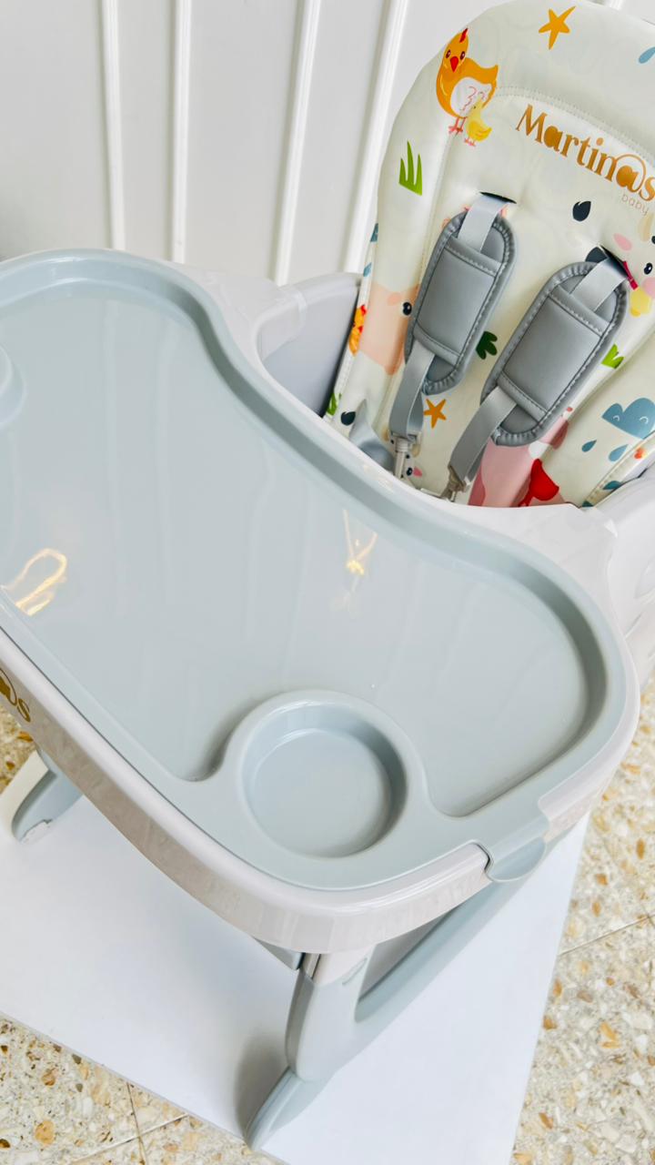 SILLA COMEDOR - MARTINAS - 4 EN 1 - COLOR GRIS