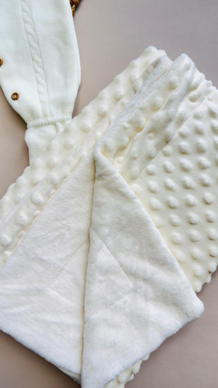 SET MARA TEJIDO PREMIUM - ELEGANCIA Y SUAVIDAD - COLOR BLANCO