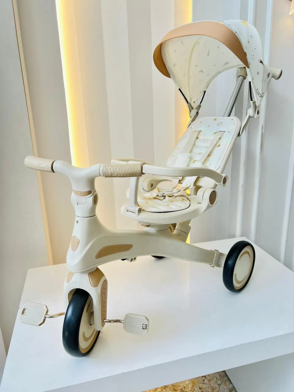PASEADOR EVOLUTIVO 5 EN 1 PREMIUM - COLOR BEIGE
