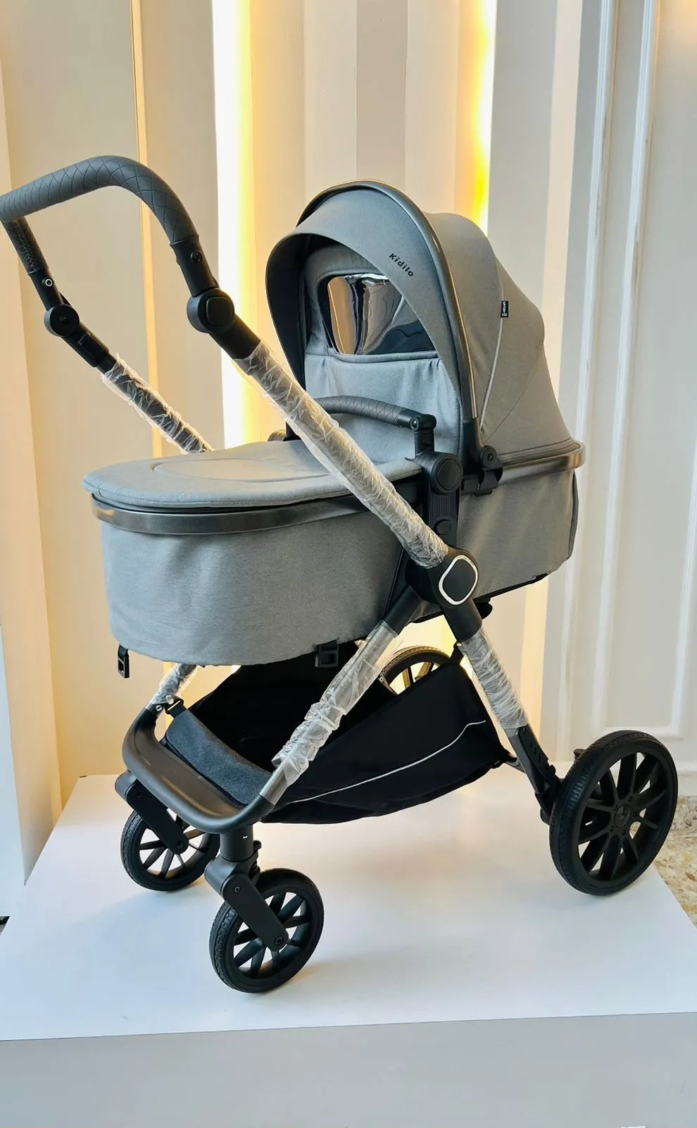 COCHE MOISES KIDILO - COLOR GRIS